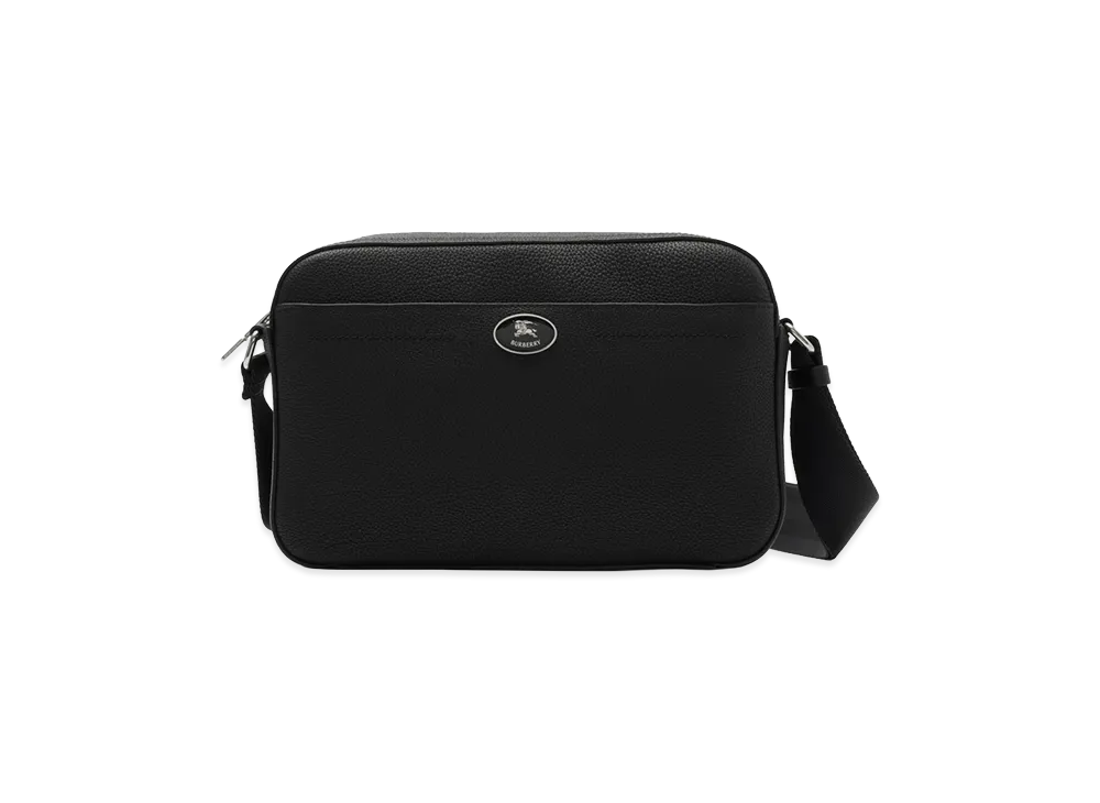 Burberry Knight Stamp Crossbody Bag "Black"