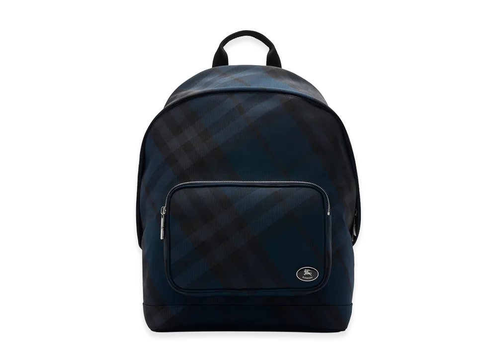 Burberry Grid Backpack "Navy"