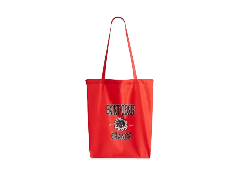 BALENCIAGA Souvenir Medium Shopping Tote Bag in Nylon "Red"