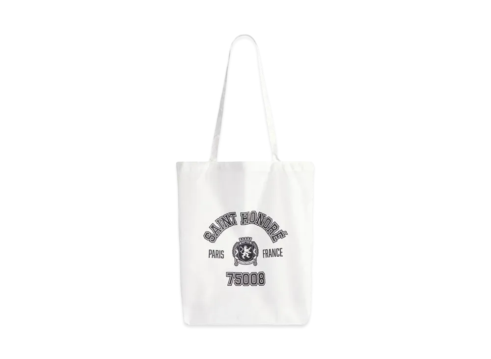 BALENCIAGA Souvenir Medium Shopping Tote Bag in Nylon "White/Black"