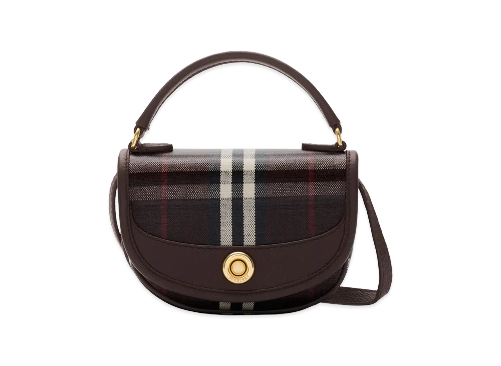 Burberry Women's Mini Highland Bag "Mahogany Red"