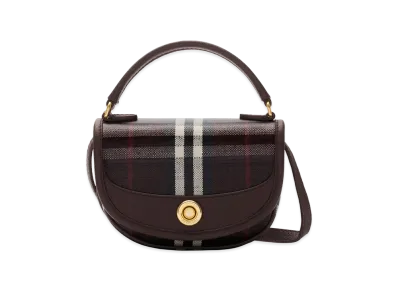 Burberry Women's Mini Highland Bag "Mahogany Red"