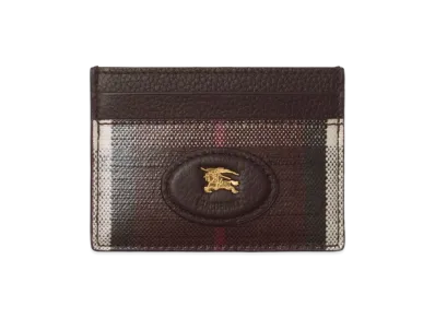 Burberry Women's Highland Card Case "Mahogany Red"