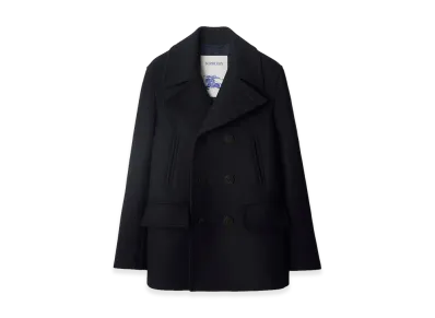 Burberry Wool Peacoat "Navy"