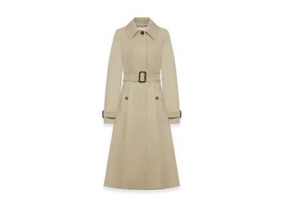 Burberry Women's Ellingham Cotton Gabardine Trench Coat "Beige"