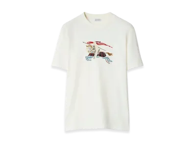 Burberry EKD Cotton Tee "Chalk White"