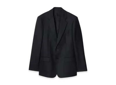 Burberry Check Wool Tailored Jacket "Tarmac Grey/Dark Pewter Grey"