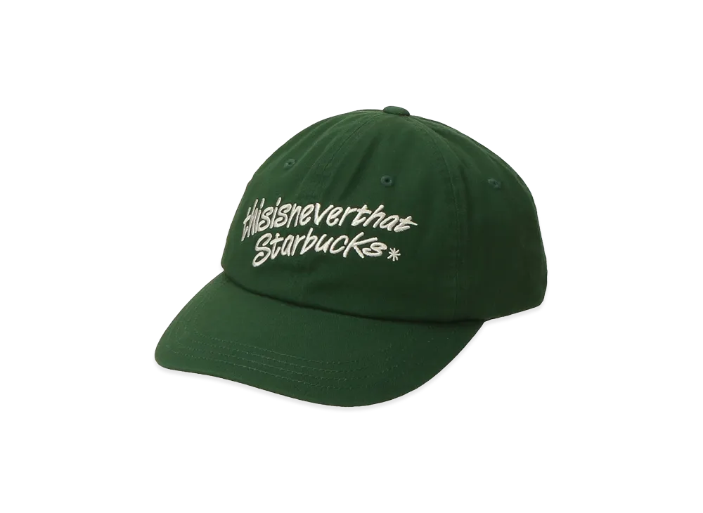 STARBUCKS x thisisneverthat Cap "Green"