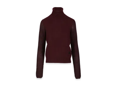 Burberry Women's Wool Blend Pullover "Bordeaux"