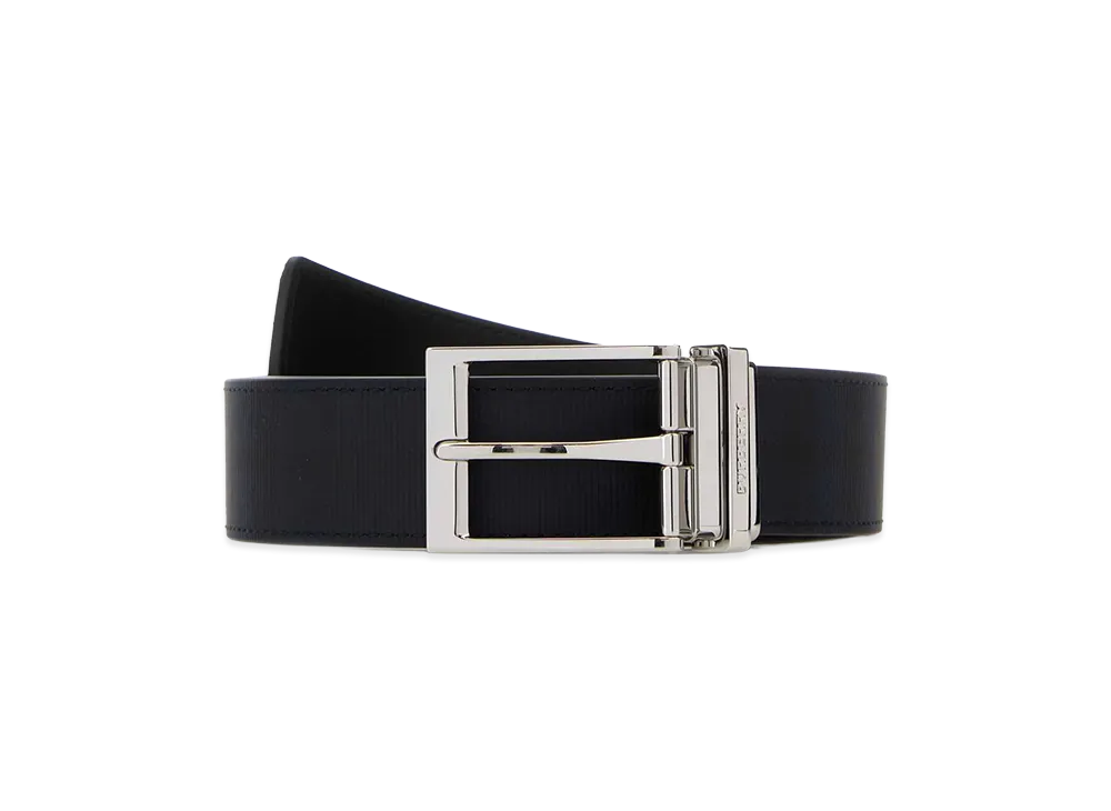 Burberry Printed Canvas Belt "Checked"
