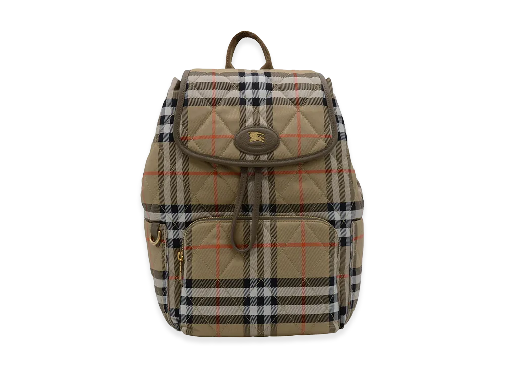 Burberry Women's Horseshoe Backpack "Beige"