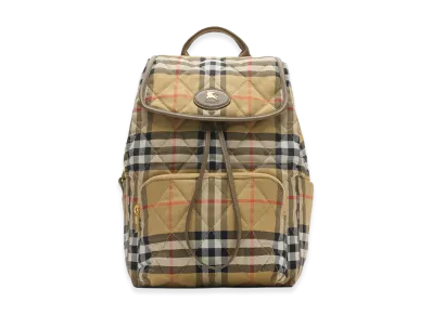 Burberry Women's Horseshoe Backpack "Sand Beige"