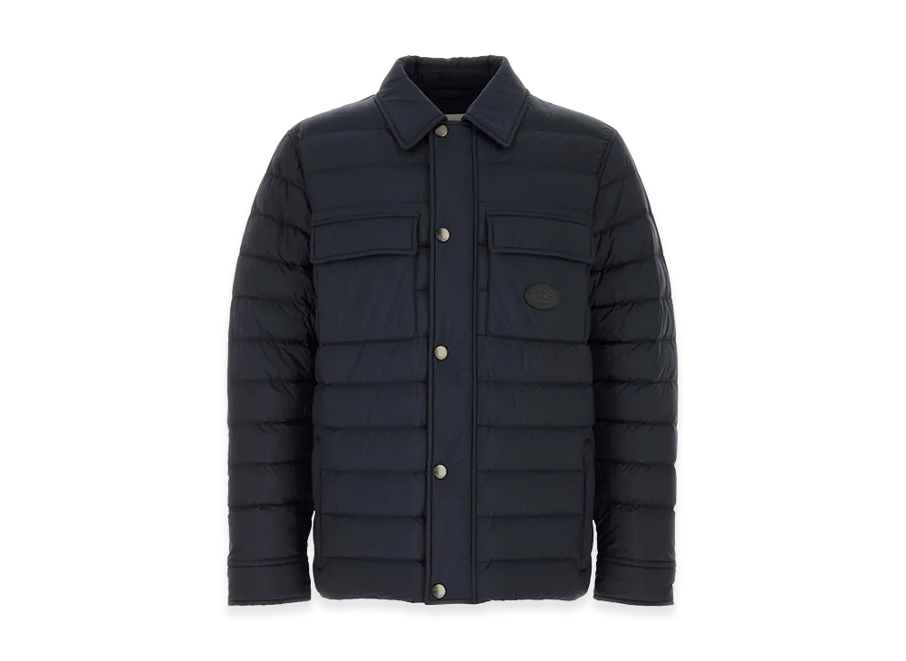 Burberry Nylon Down Jacket "Navy Blue"