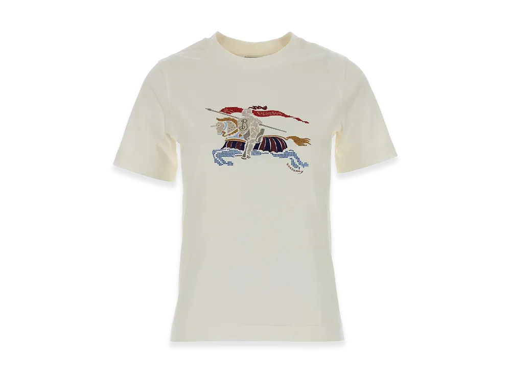 Burberry Women's Cotton T-Shirt "White"