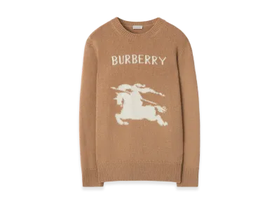 Burberry EKD Wool Cashmere Sweater "Camel"