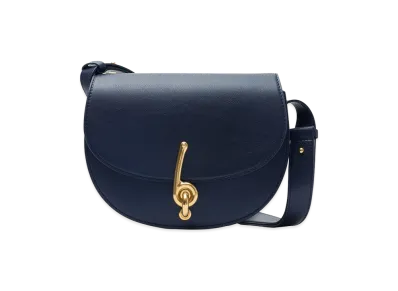 Burberry Women's Small Bridle Bag "Midnight Blue"