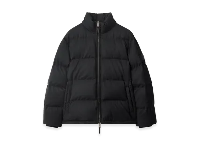 Burberry Wool Snowdon Down Jacket "Charcoal Grey"
