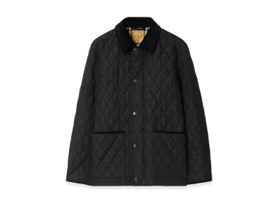 Burberry Quilted Nylon Barn Jacket "Black"