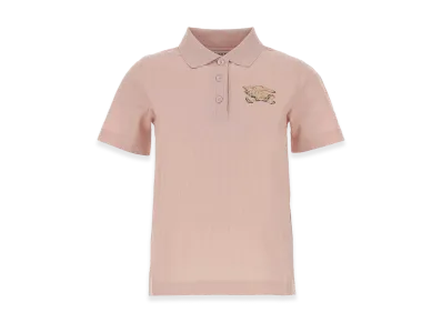 Burberry Women's Piquet Polo Shirt "Pink"