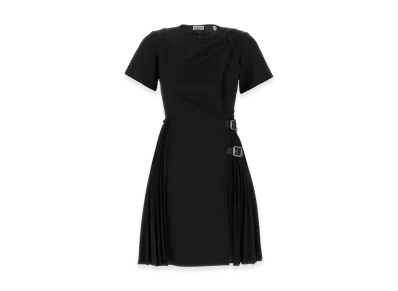 Burberry Women's Polyester Blend Mini Dress "Black"