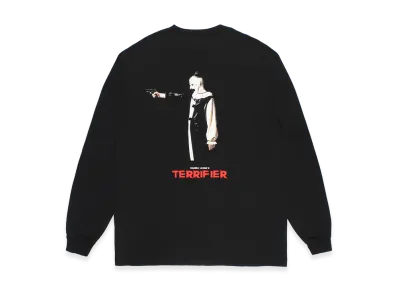WACKO MARIA x Terrifier Washed Heavy Weight Long Sleeve T-Shirt "Black"