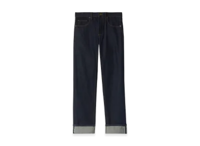 Burberry Straight Turn-up Jeans "Dark Indigo"
