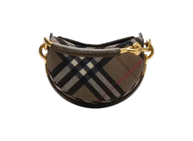 Burberry Women's Bridle Clutch Bag "Brush Brown"