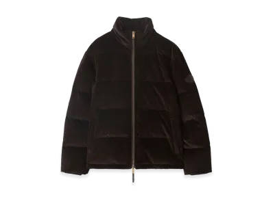 Burberry Corduroy Snowdon Down Jacket "Clove Brown"