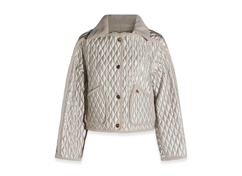 Burberry Women's Nylon Jacket "Gray"
