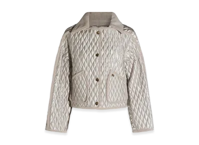 Burberry Women's Nylon Jacket "Gray"