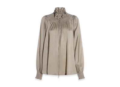 Burberry Women's Shirts "Taupe Beige"
