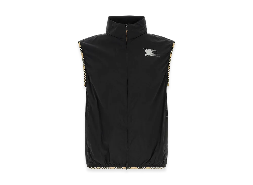Burberry Nylon Sleeveless Jacket "Black"