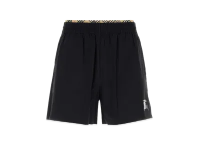 Burberry Stretch Nylon Bermuda Shorts "Black"