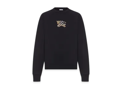 Burberry Sasha EKD Cotton Sweatshirt "Black"
