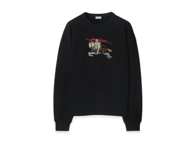 Burberry EKD Cotton Sweatshirt "Black"