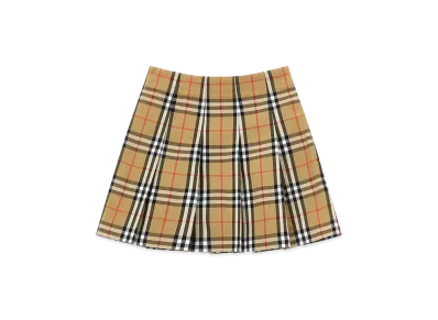 Burberry Kids Gabrielle Skirt "Beige"