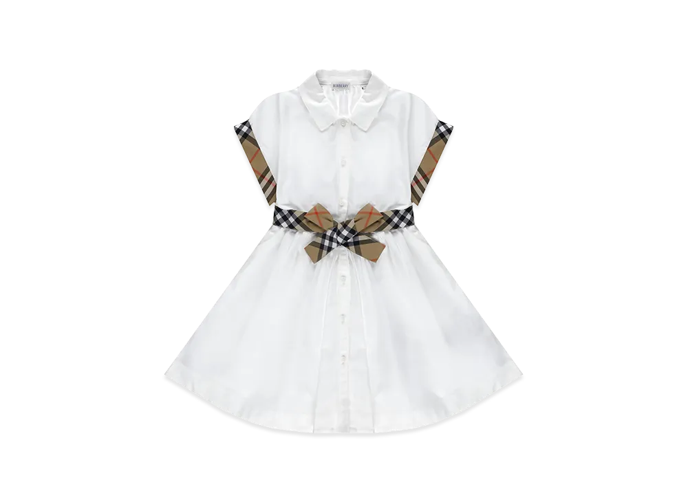 Burberry Kids Dresses "White"