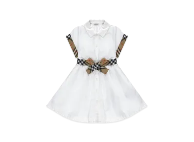 Burberry Kids Dresses "White"