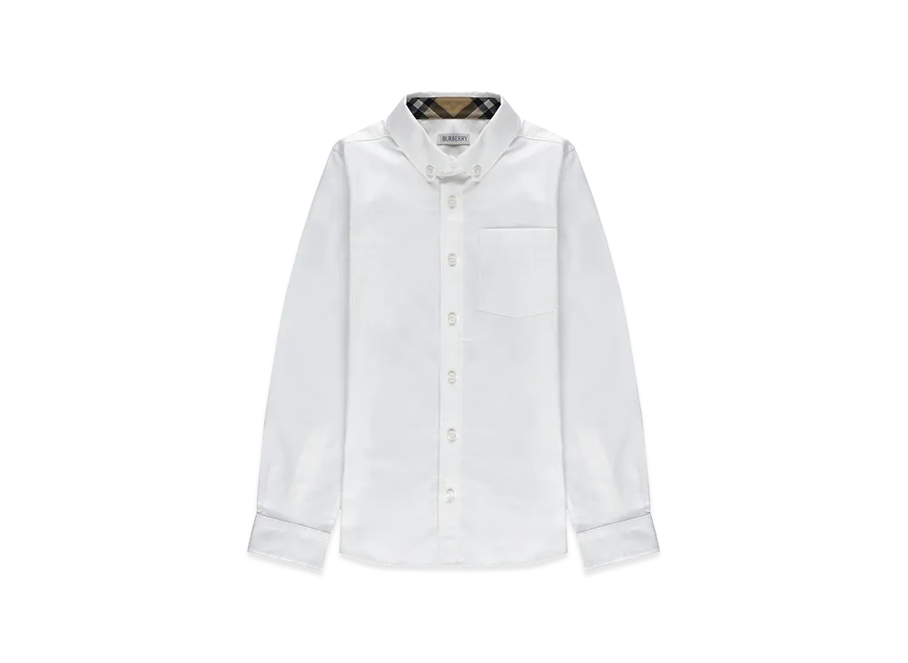 Burberry Kids Shirts "White"