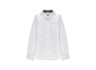Burberry Kids Shirts "White"
