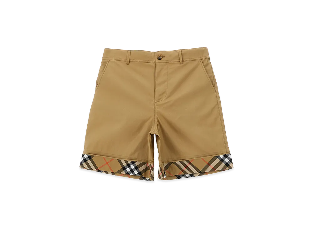 Burberry Kids Oscar Bermuda Shorts "Beige"
