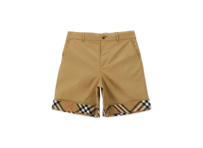 Burberry Kids Oscar Bermuda Shorts "Beige"