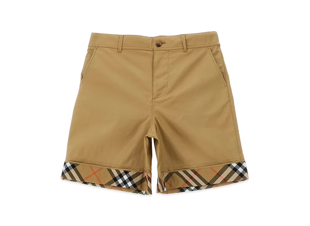 Burberry Kids oscar Bermuda Shorts "Beige"