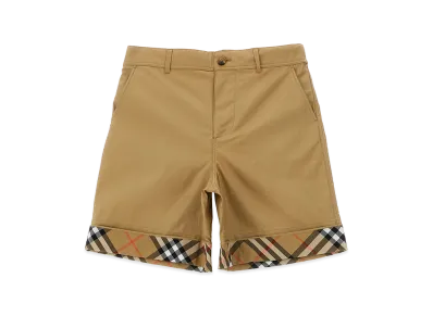 Burberry Kids oscar Bermuda Shorts "Beige"