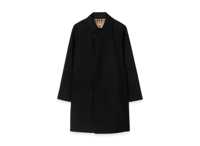 Burberry Mid-length Camden Heritage Car Coat "Black"