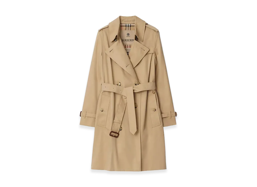 Burberry Women's Trench Doppio Petto Coat "Beige"
