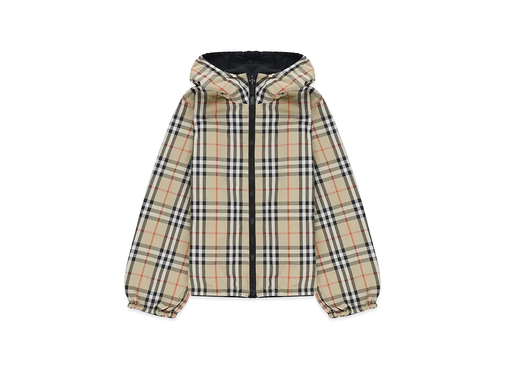 Burberry Kids Hooded Jacket "Beige"