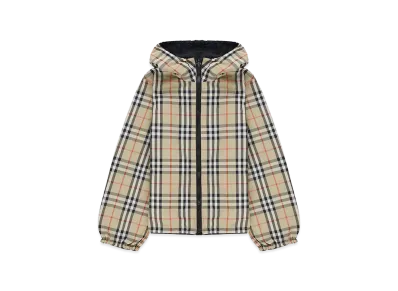 Burberry Kids Hooded Jacket "Beige"
