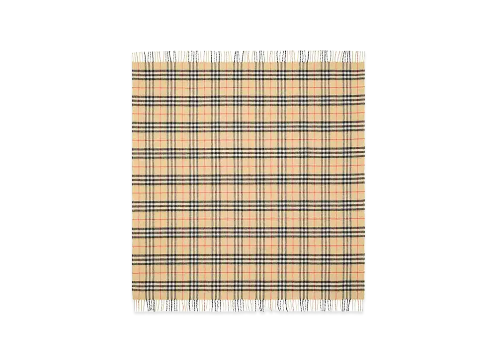 Burberry Kids VTG Check Blanket "Beige"