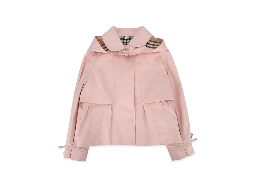 Burberry Kids KG6 Kimberley Hooded Jacket "Pink"